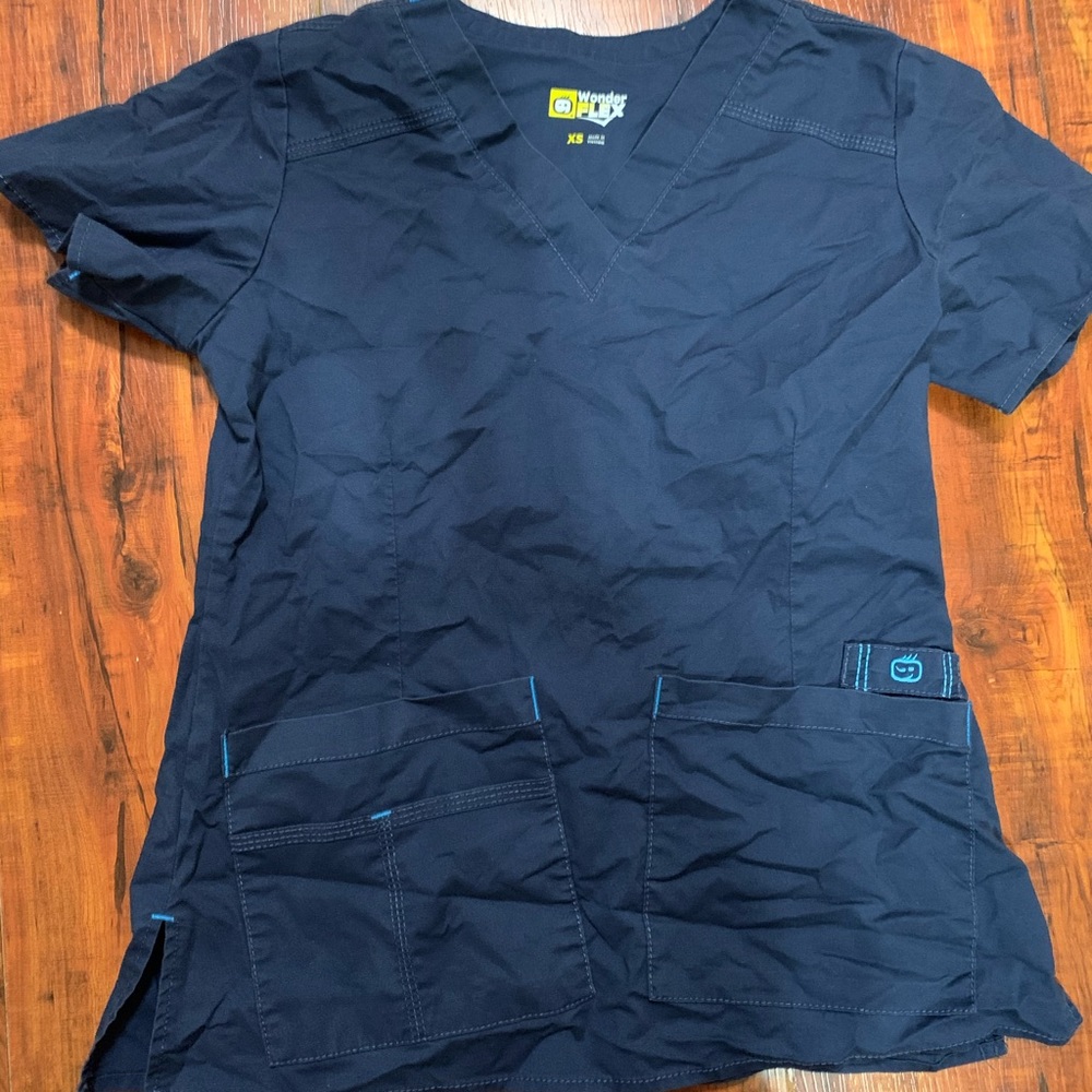 NWOT wonderwink flex scrub set